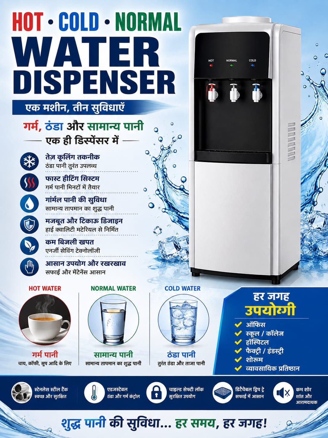 Hot & Cold RO Dispensers